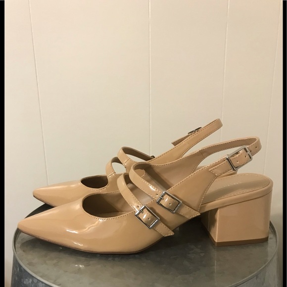 Saks Fifth Avenue Patent Leather Heels - Picture 2 of 5